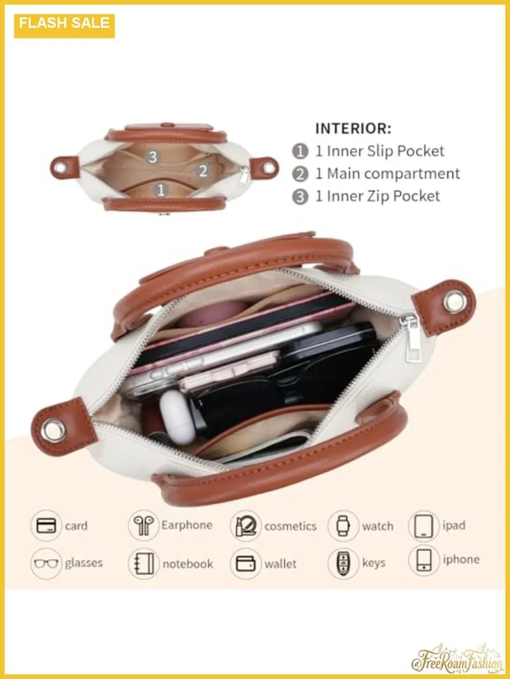Mini Vegan Leather Satchel Top Handle Crossbody Shoulder Bag Purse